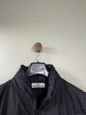 Stone Island Black Crinkle Reps Jacket