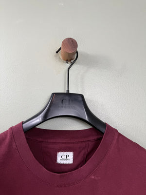 C.P. Company Burgundy T-Shirt