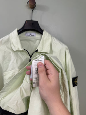 Stone Island Pastel Green Overshirt