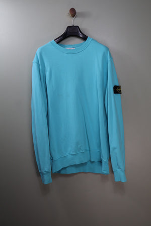 Stone Island Aqua Blue Jumper