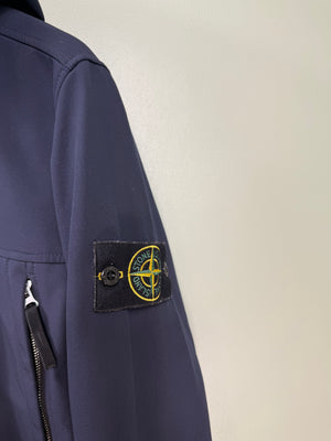 Stone Island Navy Soft Shell Jacket