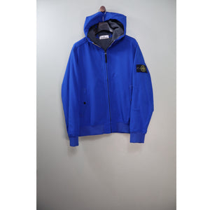 Stone Island Blue Soft Shell Jacket