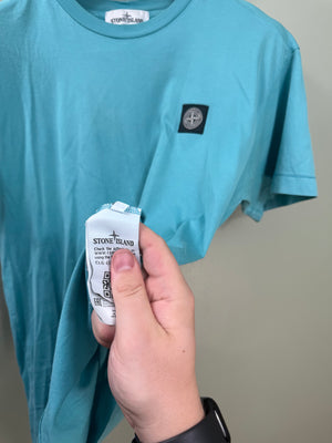 Stone Island Aqua Blue T-Shirt