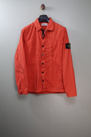 Stone Island Red Tela Overshirt
