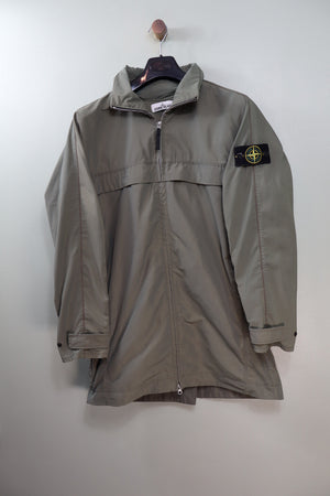 Stone Island Khaki Micro Reps Parka Jacket