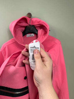Stone Island Pink Soft Shell Jacket