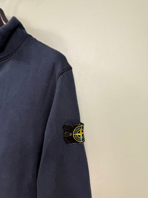 Stone Island Navy 1/4 Zip Jumper