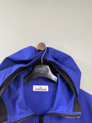 Stone Island Blue Soft Shell Jacket