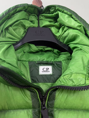 C.P. Company Green DD Shell Down Jacket