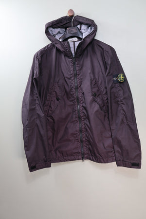 Stone Island Maroon Membrana Jacket
