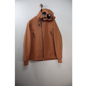 C.P. Company Brown Goggle Shell Jacket