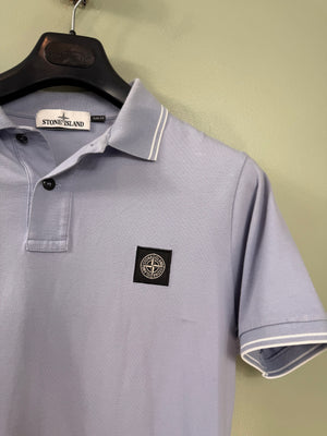 Stone Island Lavender Slim Fit Polo