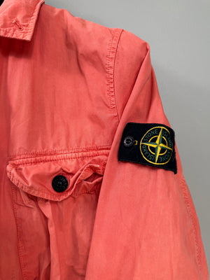 Stone Island Orange Overshirt