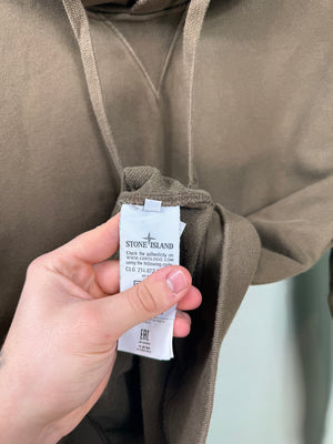Stone Island Khaki Hoodie