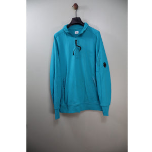 C.P. Company Aqua Blue 1/4 Zip Jumper