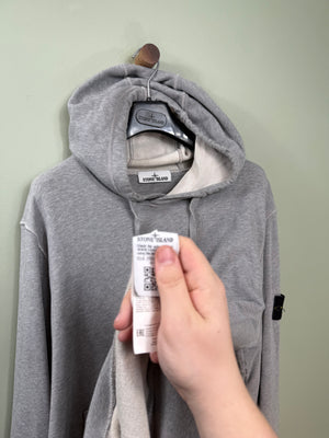 Stone Island Grey Hoodie
