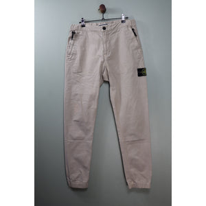 Stone Island Beige RE-T Cargo Bottoms