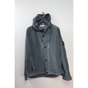Stone Island Green Nylon Metal Jacket