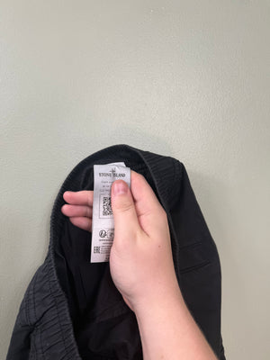 Stone Island Black RE-T Cargo Bottoms