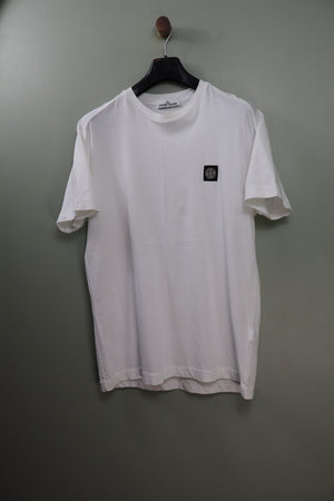 Stone Island White T-Shirt