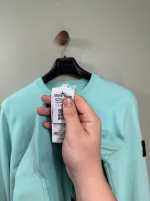 Stone Island Aqua Blue Jumper