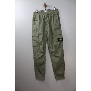 Stone Island Green RE-T Cargo Bottoms