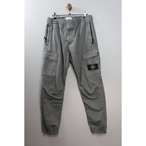 Stone Island Khaki RE-T Cargo Bottoms