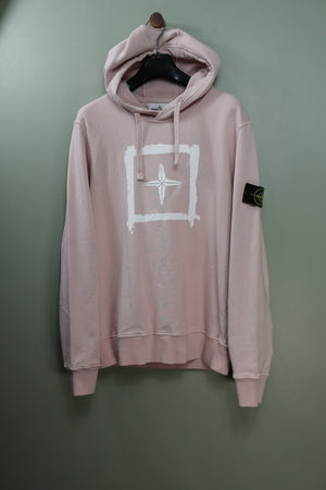 Stone Island Pink Hoodie