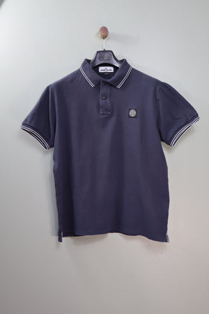 Stone Island Navy SL Polo Shirt