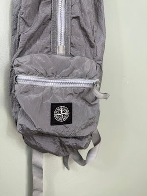 Stone Island Grey Nylon Metal Bag