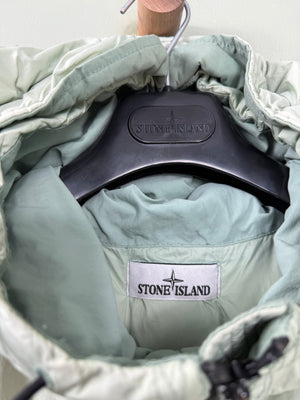 Stone Island Green Crinkle Reps Jacket