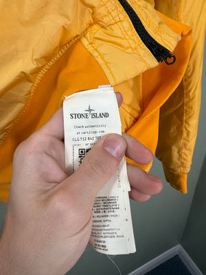 Stone Island Yellow Crinkle Reps Jacket