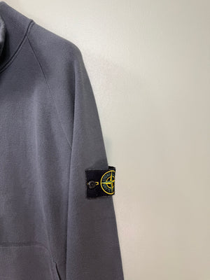 Stone Island Charcoal Grey Full Zip Jumper