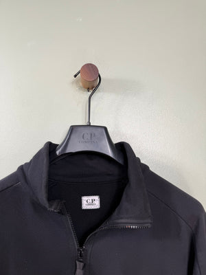 C.P. Company Black 1/4 Zip Jumper