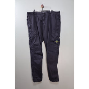 Stone Island Black RE-T Cargo Bottoms