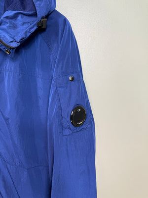 C.P. Company Blue Chrome 1/4 Zip Jacket
