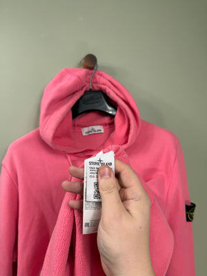 Stone Island Pink Hoodie