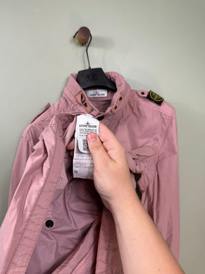 Stone Island Pink Naslan Light Watro Jacket