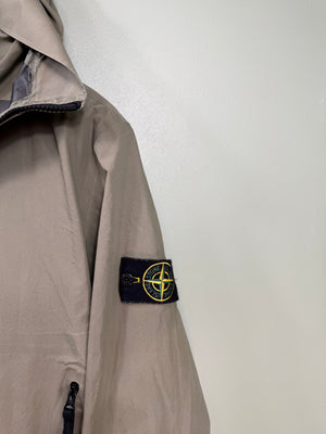 Stone Island Khaki Water Repellent Supima Cotton Jacket