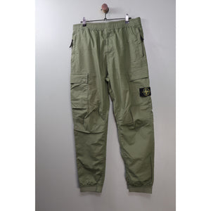 Stone Island Green RE-T Cargo Bottoms