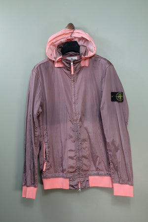 Stone Island Pink Nylon Metal Watro Jacket