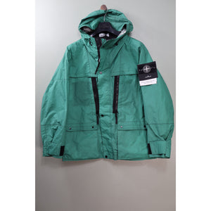 Stone Island Green Lamina Ripstop Heat Reactive Jacket