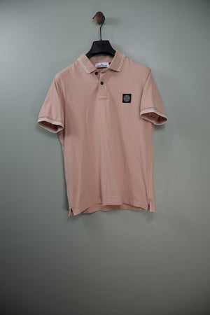 Stone Island Beige Slim Fit Polo