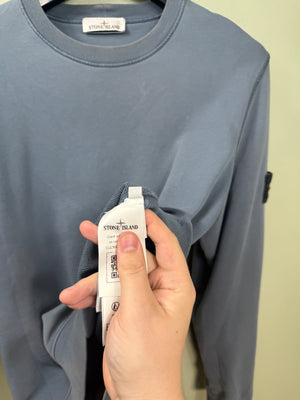 Stone Island Pastel Blue Jumper
