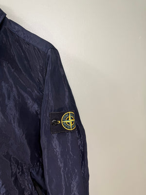 Stone Island Navy Monifilament Overshirt
