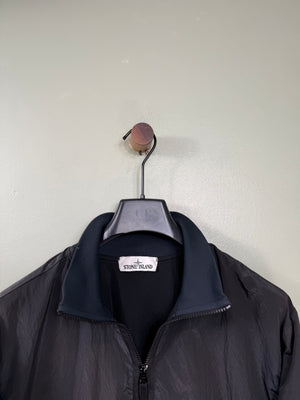 Stone Island Black Nylon Metal Smock
