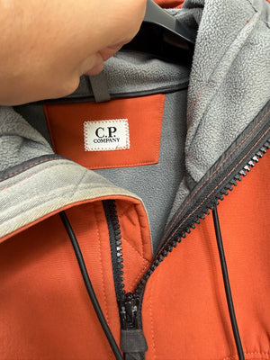 C.P. Company Orange Goggle Shell Jacket
