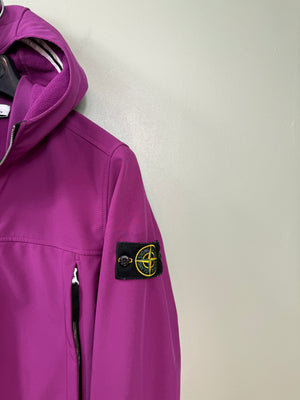 Stone Island Purple Soft Shell Jacket