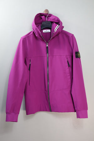 Stone Island Purple Soft Shell Jacket