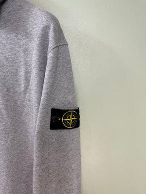 Stone Island Grey 1/4 Zip Jumper